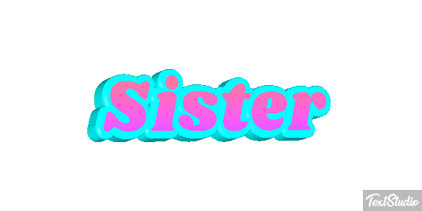 Sister Text effect