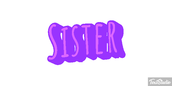 Sister Text effect