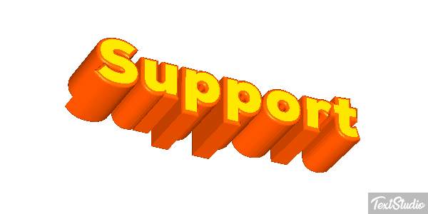 Support テキスト効果