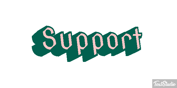 Support テキスト効果