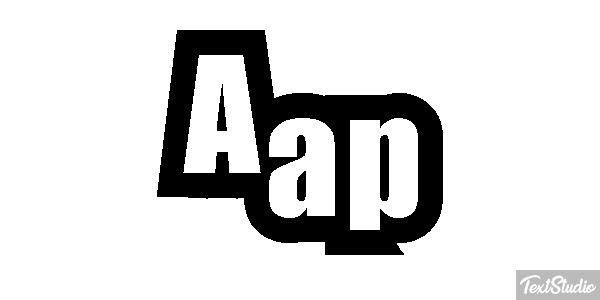 Aap Efeito do texto