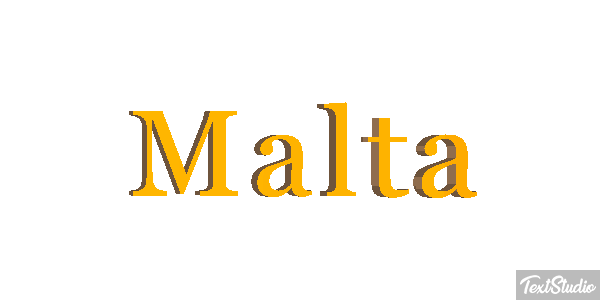 Malta Text effect