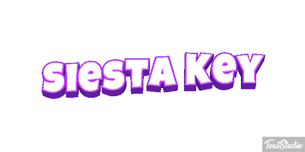 Siesta Key Efecto de texto
