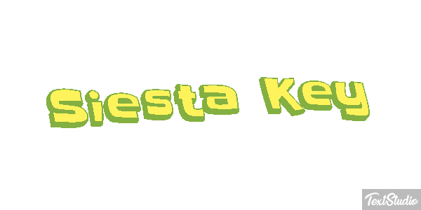 Siesta Key Efecto de texto