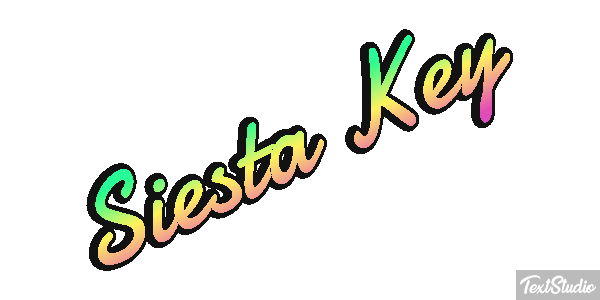 Siesta Key Efecto de texto