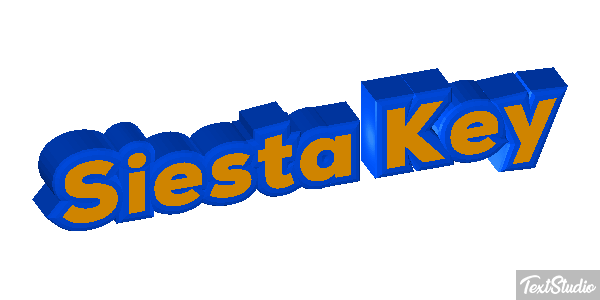 Siesta Key Efecto de texto