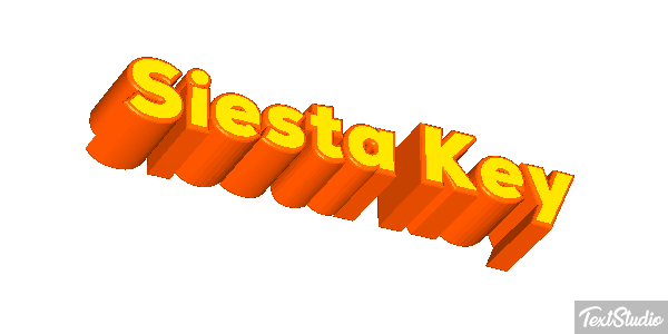 Siesta Key Efecto de texto
