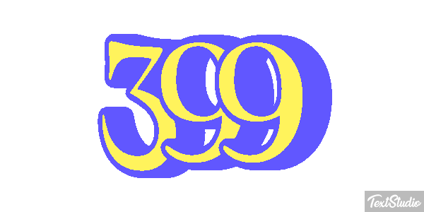 399 Tekst effect