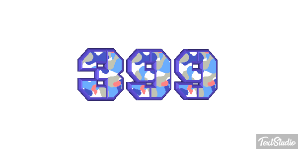 399 Tekst effect