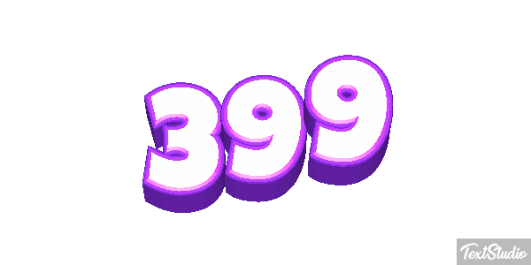 399 Tekst effect