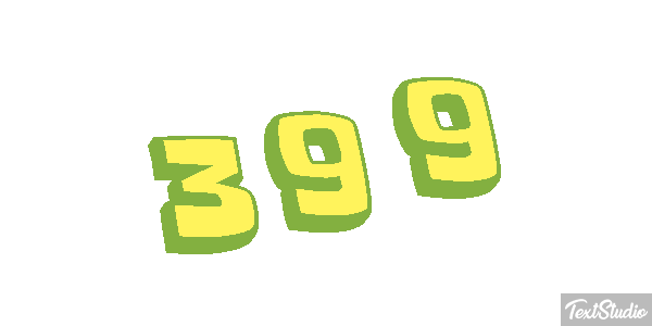 399 Tekst effect