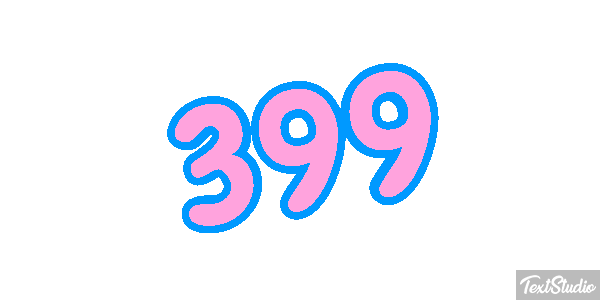 399 Tekst effect