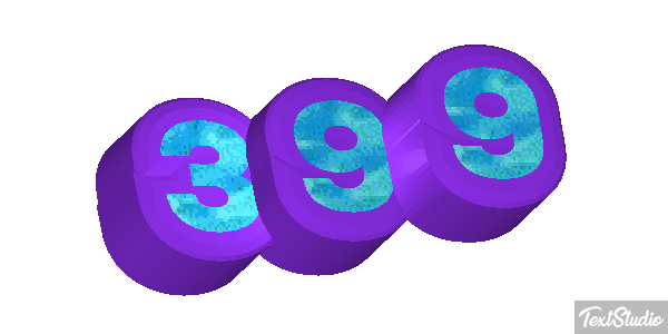 399 Tekst effect