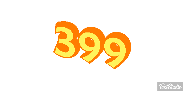 399 Tekst effect