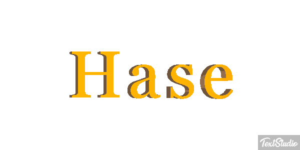 Hase Efekt tekstowy