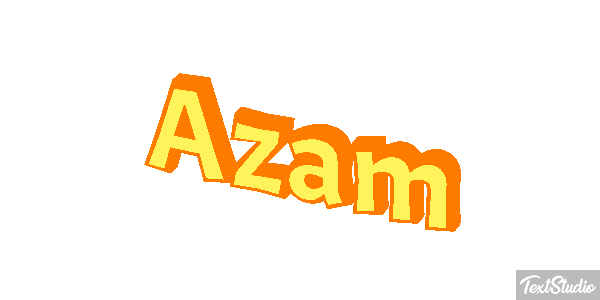 Azam Effetto testo