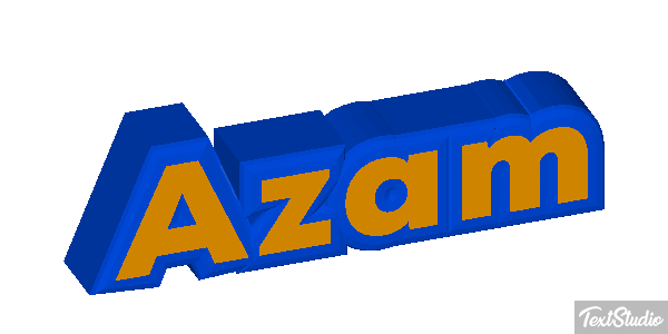 Azam Effetto testo