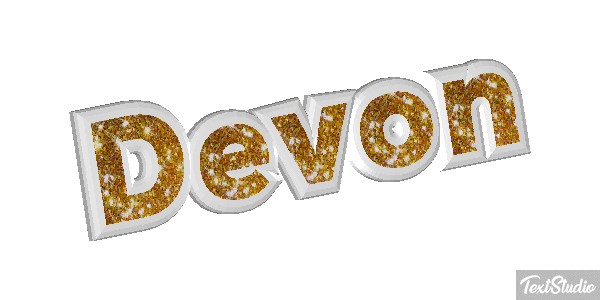 Devon Текстовый эффект