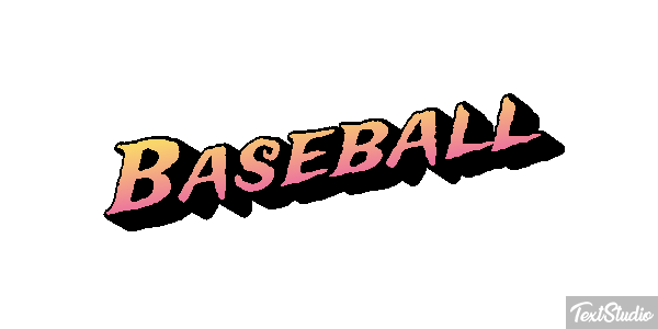 Baseball Efecto de texto