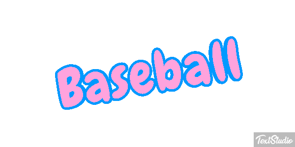 Baseball Efecto de texto