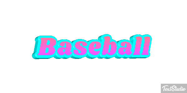 Baseball Efecto de texto
