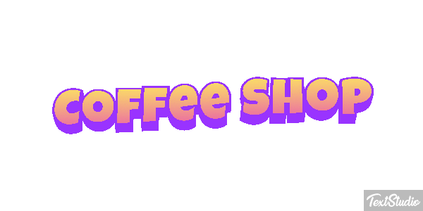 Coffee Shop Metin efekti