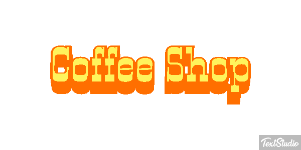 Coffee Shop Metin efekti