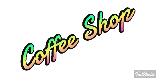 Coffee Shop Metin efekti
