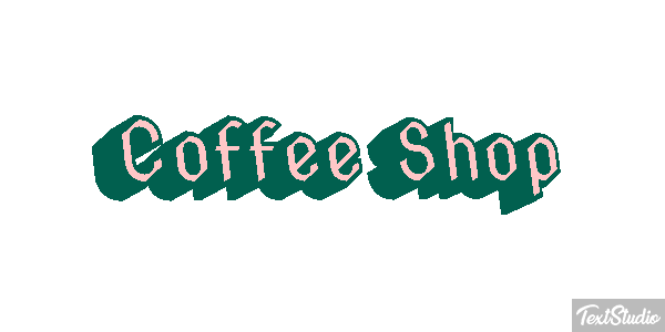 Coffee Shop Metin efekti