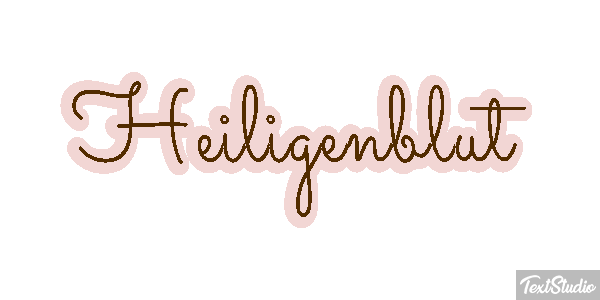 Heiligenblut テキスト効果
