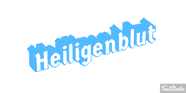 Heiligenblut テキスト効果