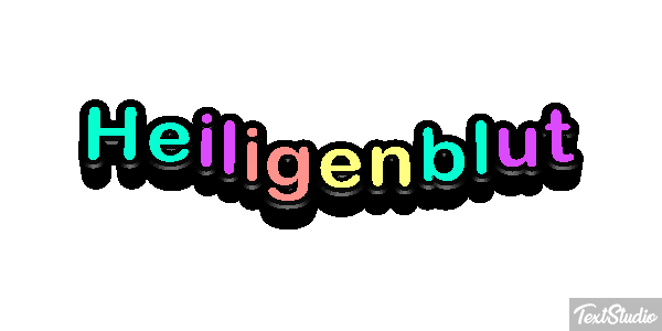 Heiligenblut テキスト効果