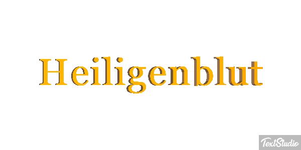 Heiligenblut テキスト効果