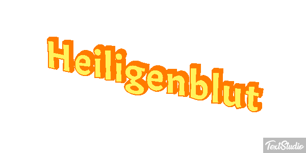 Heiligenblut テキスト効果