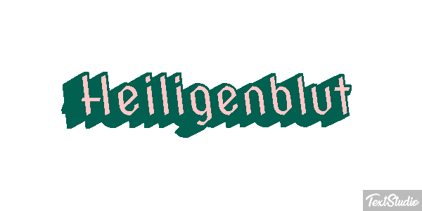 Heiligenblut テキスト効果
