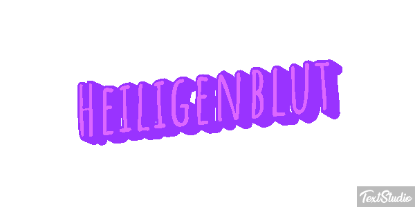 Heiligenblut テキスト効果