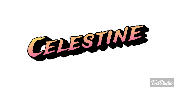 Celestine Text effect