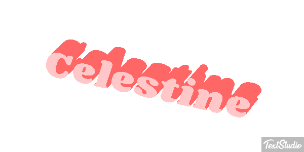 Celestine Text effect