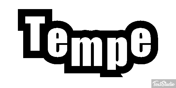 Tempe Efecto de texto