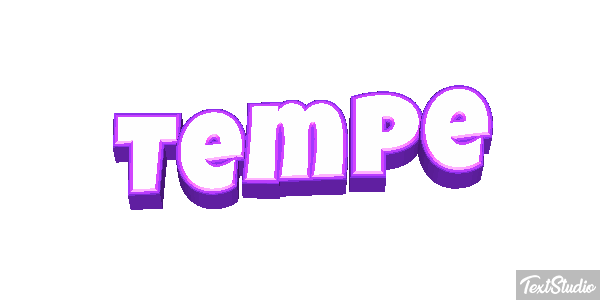 Tempe Efecto de texto