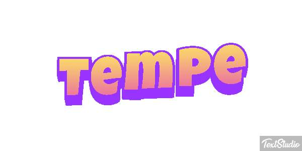 Tempe Efecto de texto