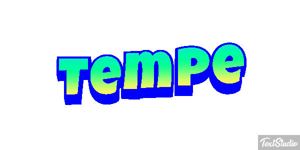 Tempe Efecto de texto