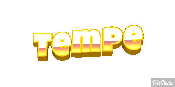 Tempe Efecto de texto