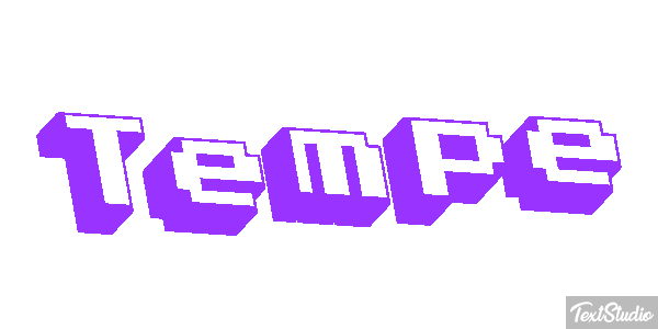 Tempe Efecto de texto