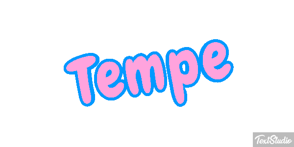 Tempe Efecto de texto
