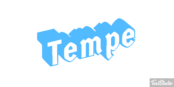 Tempe Efecto de texto