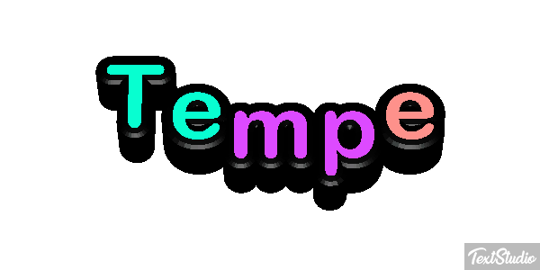 Tempe Efecto de texto