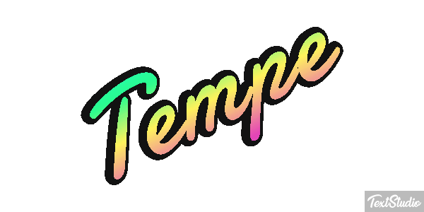 Tempe Efecto de texto