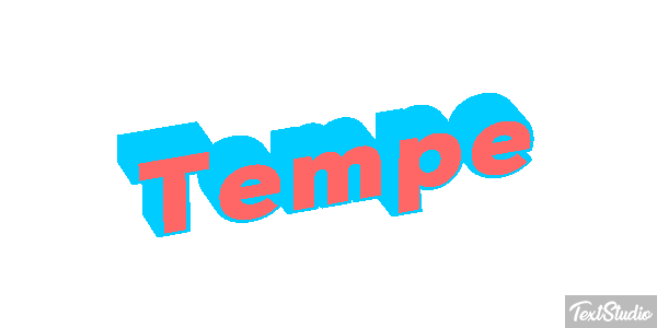 Tempe Efecto de texto