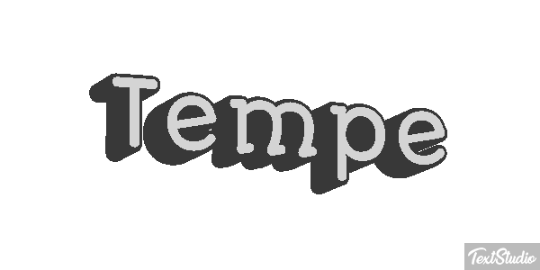 Tempe Efecto de texto